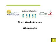 Der Weg zum Biomasseheizkraftwerk Waldmünchen