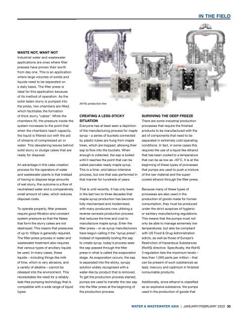 Water & Wastewater Asia January/February 2022