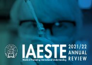 IAESTE Annual Review 2021/22