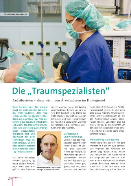 StippVisite - Klinikum Quedlinburg