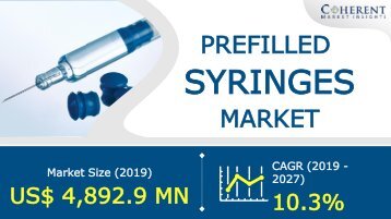 Prefilled Syringes Market To Surpass US$ 10,738.72 Million By 2027
