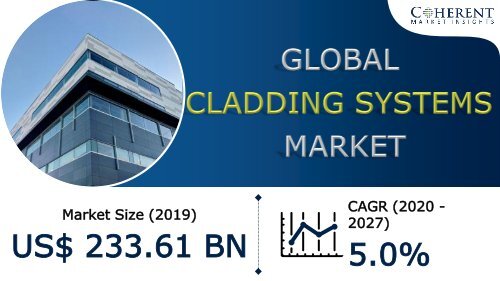 Cladding Systems Market To Surpass US$ 311.18 Billion By 2027