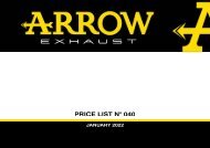 Arrow Price List n 040 - January 2022