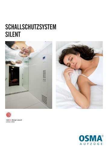 scHallscHutzsystem silent - OSMA-Aufzüge