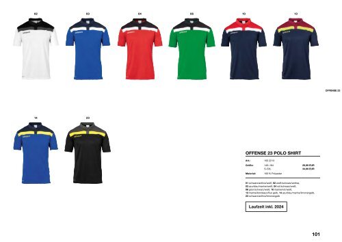 uhlsport Teamsport Katalog 2024