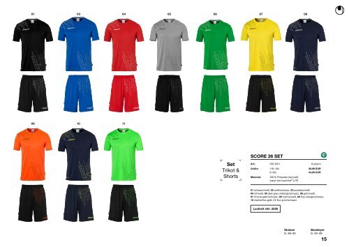 uhlsport Teamsport Katalog 2024