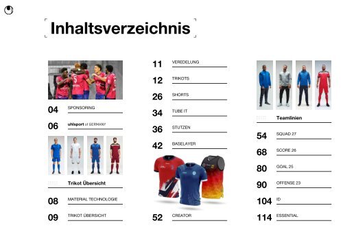 uhlsport Teamsport Katalog 2024