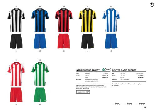 uhlsport Teamsport Katalog 2024