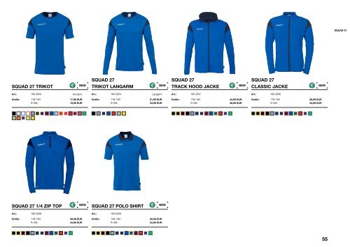 uhlsport Teamsport Katalog 2024