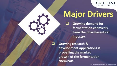 Fermentation Chemicals Market To Surpass US$ 91,921.1 Million By 2027