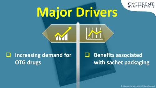 North America Sachet Packaging In Pharmaceuticals Market To Surpass US$ 612.1 Million By 2027