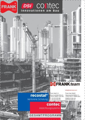 recostal® contec - Frank Italy
