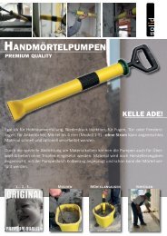 Handmörtelpumpe