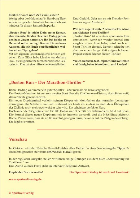 Trinews 09/2010 - Sportwelt Verlag