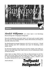 News - TSV Heiligendorf