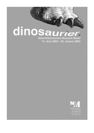 dinosaurier. Systematik und Verbreitung - Naturhistorisches Museum