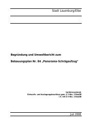 Begründung und Umweltbericht zum Bebauungsplan Nr. 84 - Stadt ...