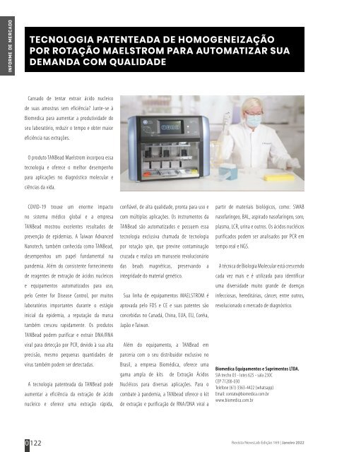 Revista Newslab Ed. 169