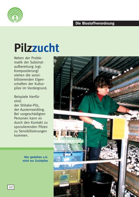 Die Biostoffverordnung - Arbeitssicherheit und Gesundheitsschutz ...