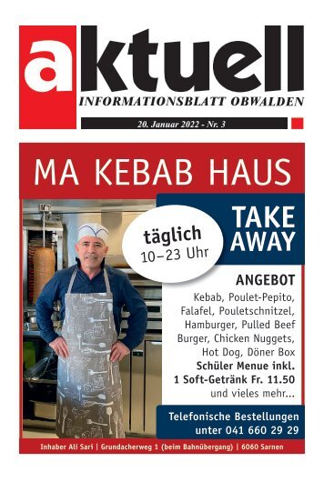 Aktuell Obwalden | KW03 | 20. Januar 2022