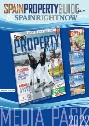 SPAIN RIGHT NOW PROPERTY AGENTS MEDIA PACK 2022 