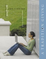 2007-08 - The University of California Berkeley Libraries