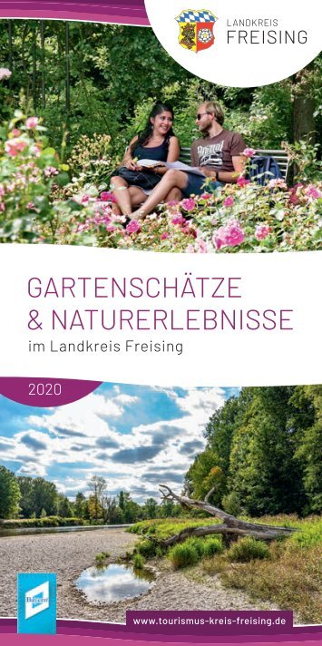 Freising Themenflyer Gärten 