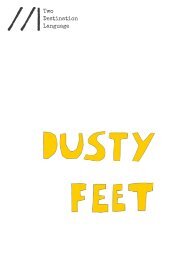 Dusty Feet brochure