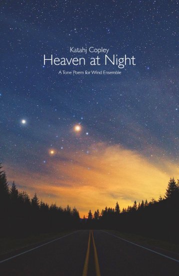 Heaven at Night - Full Score