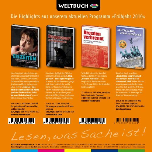 KALEIDOSKOP 2009 - Weltbuch Verlag