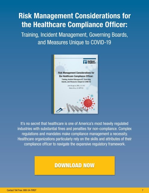 First Healthcare Compliance CONNECT January 2022