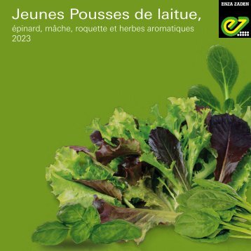 Catalogue JEUNES POUSSES AROMATIQUES 2023