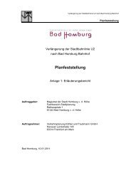 Planfeststellung - Stadtplanung - Bad-Homburg