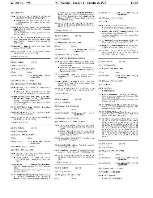 section 1 - World Intellectual Property Organization