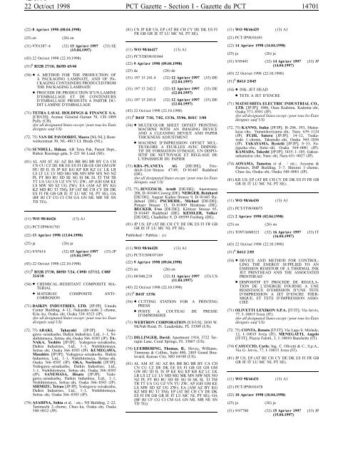 section 1 - World Intellectual Property Organization