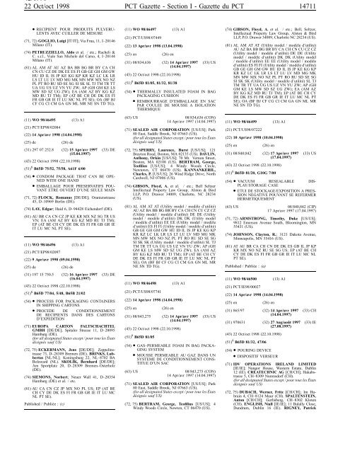 section 1 - World Intellectual Property Organization