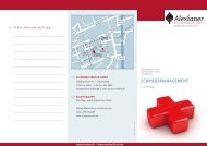 ScHmerzmAnAGement - Alexianer Krefeld