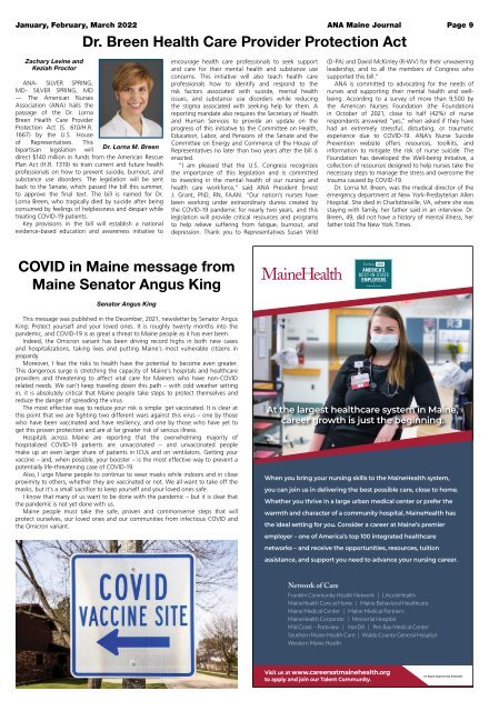 Maine Journal - January 2022