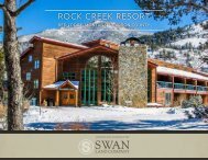 Rock Creek Resort Offering Brochure