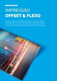 Impressão offset & Flexo