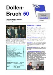 Dollen- Bruch 50 - Crefelder Ruder-Club 1883 eV