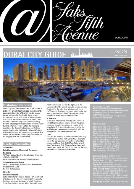 Zuma Dubai >> Dubai City Guide