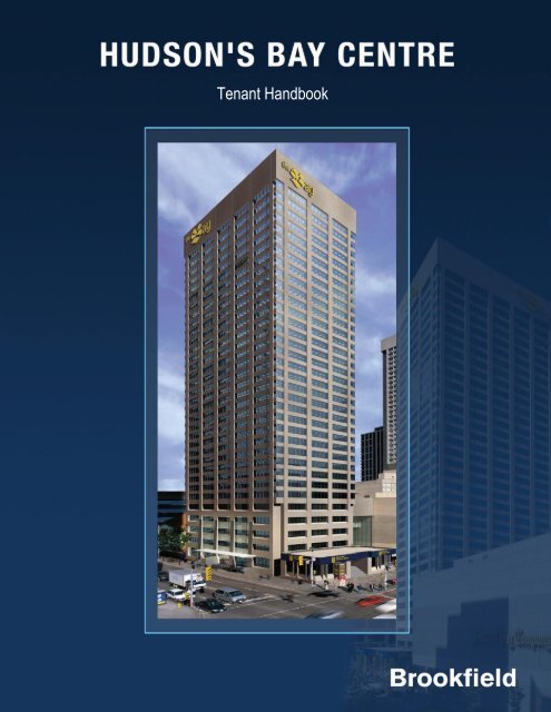 Tenant Handbook(Full Version) - Brookfield Properties