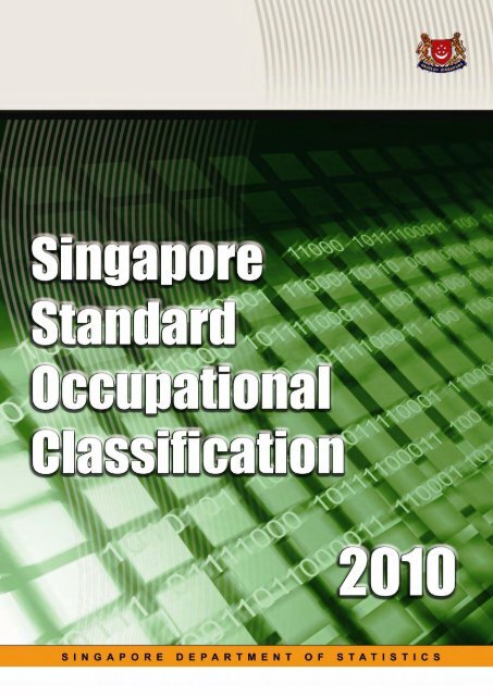 STATISTICS SINGAPORE - Singapore Standard Occupational ...