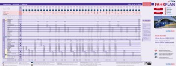 fahrplan - NordWestBahn