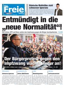 Entmündigt in die „neue Normalität“!