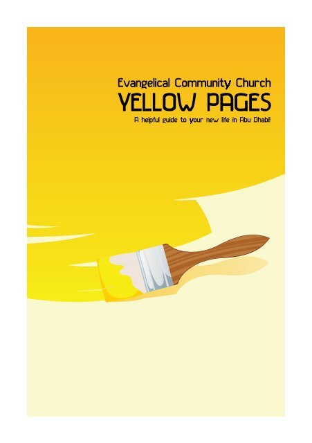 YELLOW PAGES - Evangelical Community Church of Abu Dhabi