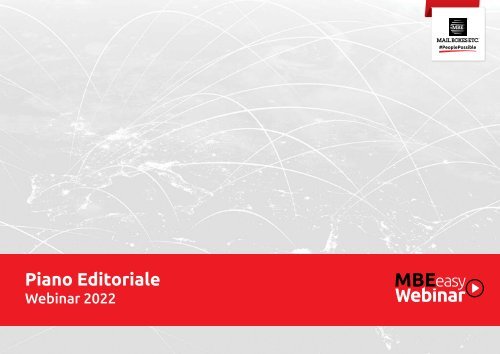 Piano Editoriale Webinar - Gennaio 2022