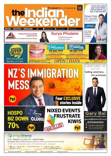 The Indian Weekender, 21 January 2022