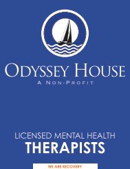 Licensed Mental Health Therapists